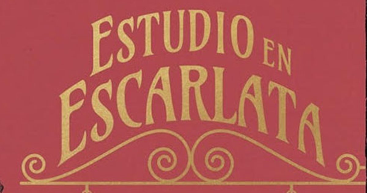 Sherlock Holmes 2. Estudio en Escarlata